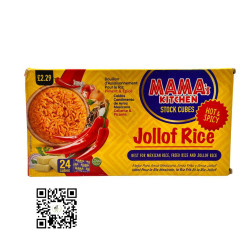 Mamas Kitchen Jollof Rice Stock Cubes 24 Cubes 240g Mamas Kitchen J...