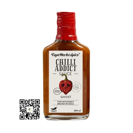 Chilli Addict Ghost Sauce Crazy 200ml Chilli Addict Ghost Sauce Cra...
