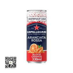 San Pellegrino Aranciata Rossa 33cl Can UK Import – Dubai Delivery