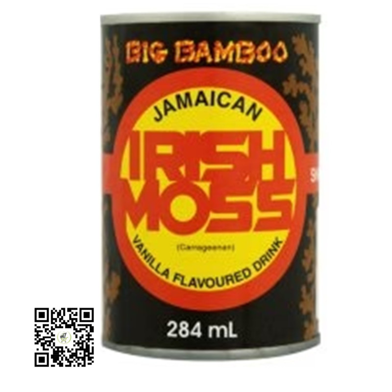 Jamaican Irish Moss Vanilla Flavoured Drink 284 ml Can buy Big Bamboo