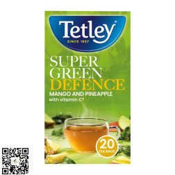 Tetley SUPER GREEN DEFENCE Vitamin C 20 bags UK | Dubai & UAE OJAMEA.COM