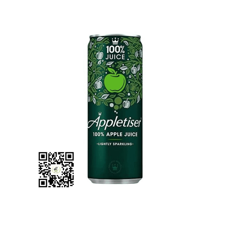 Appletiser 100% Apple Juice 250ml can (UK Import)