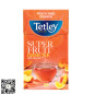 Tetley Peach & Orange SUPER FRUIT IMMUNE with Vitamin C 20 Tea bags (UK Import)