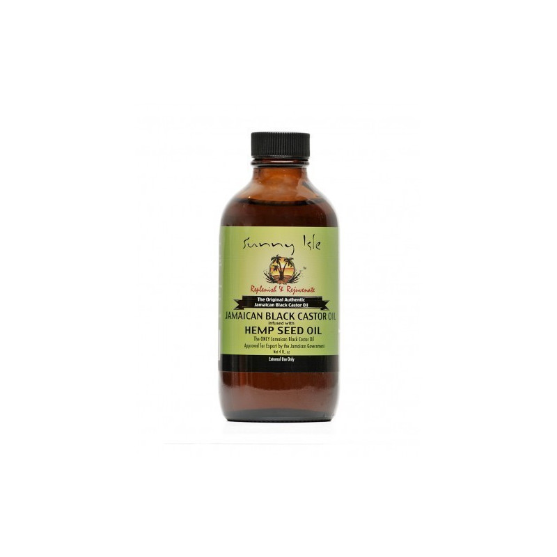 Sunny Isle Jamaican Black Castor Oil Infused with Hemp Oil 4oz Sunny Isle Jamaican Black Castor Oil Infused with Hemp Oil 4oz