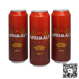Afrimalt 500ml Can (UK Import)