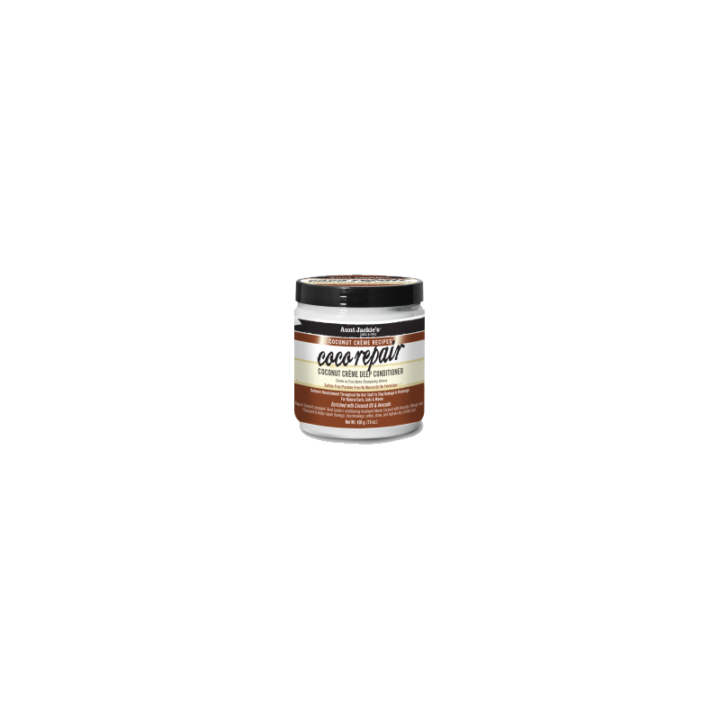 COCO REPAIR AUNT JACKIE'S COCONUT CREME DEEP CONDITIONER 15 OZ. (426 g)