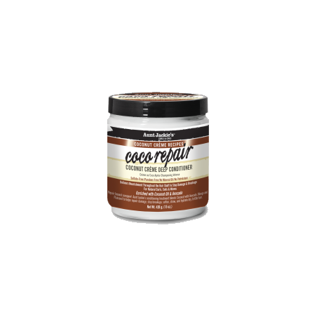 COCO REPAIR AUNT JACKIE'S COCONUT CREME DEEP CONDITIONER 15 OZ. (426 g)