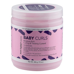 BABY GIRL CURLS AUNT JACKIE'S CURLING & TWISTING CUSTARD 15 OZ. (426 g)