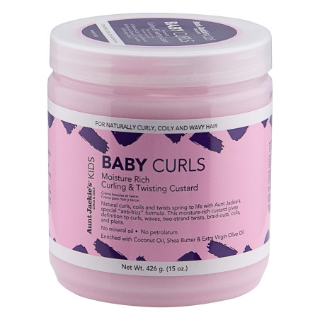 BABY GIRL CURLS AUNT JACKIE'S CURLING & TWISTING CUSTARD 15 OZ. (426 g)