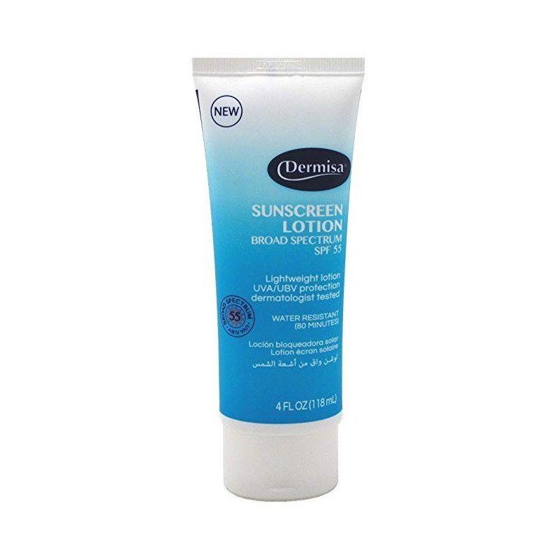 Dermisa Sunscreen Spf 55 Lotion 4 oz
