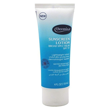 Dermisa Sunscreen Spf 55 Lotion 4 oz