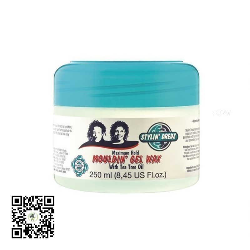 Stylin' Dredz Mouldin' Gel Wax Maximum Hold 250ml
