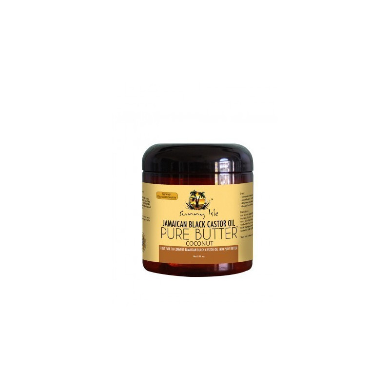 Sunny Isle Jamaican Black Castor Oil Pure Butter with Coconut Oil 8oz