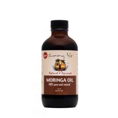 Applied to your head Sunny Isle 100% Pure and Natural MORINGA OIL g...