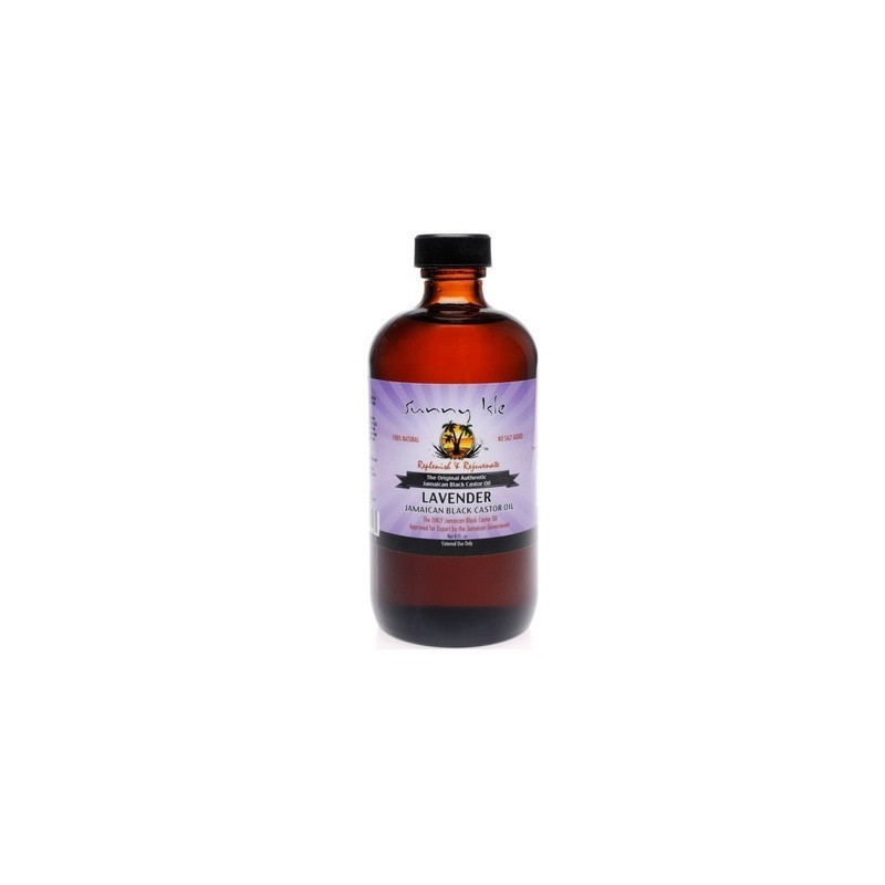 Sunny Isle Jamaican Black Castor Oil Lavender 6 oz