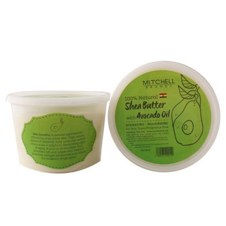Mitchell Brands Natural Shea Butter Enhanced With Avocado Oil 8 oz.