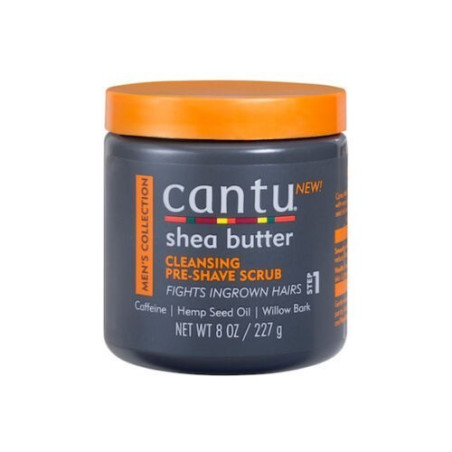 Cantu Shea Butter Men Cleansing Pre-Shave Scrub Ingrown Hair Exfoli...