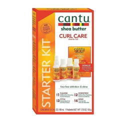 Cantu Shea Butter Curl Care Starter Kit -Hair Shampoo, Conditioner,...