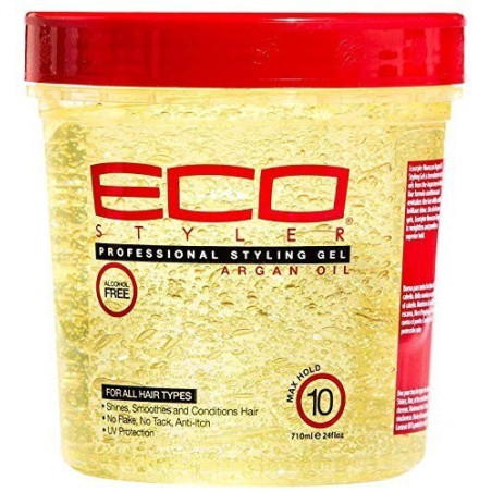 Eco Style Styling Gel, Argan Oil, 24 oz