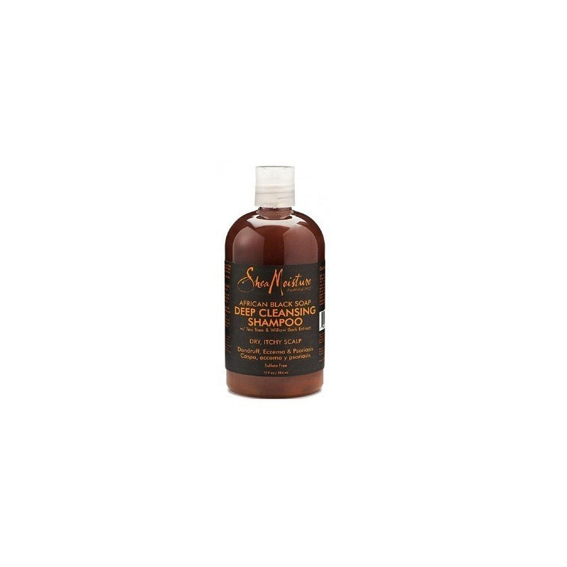 Shea Moisture Black Deep Clean Shampoo 13oz