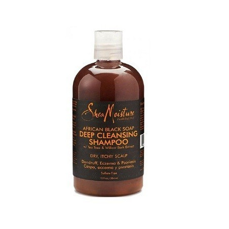 Shea Moisture Black Deep Clean Shampoo 13oz