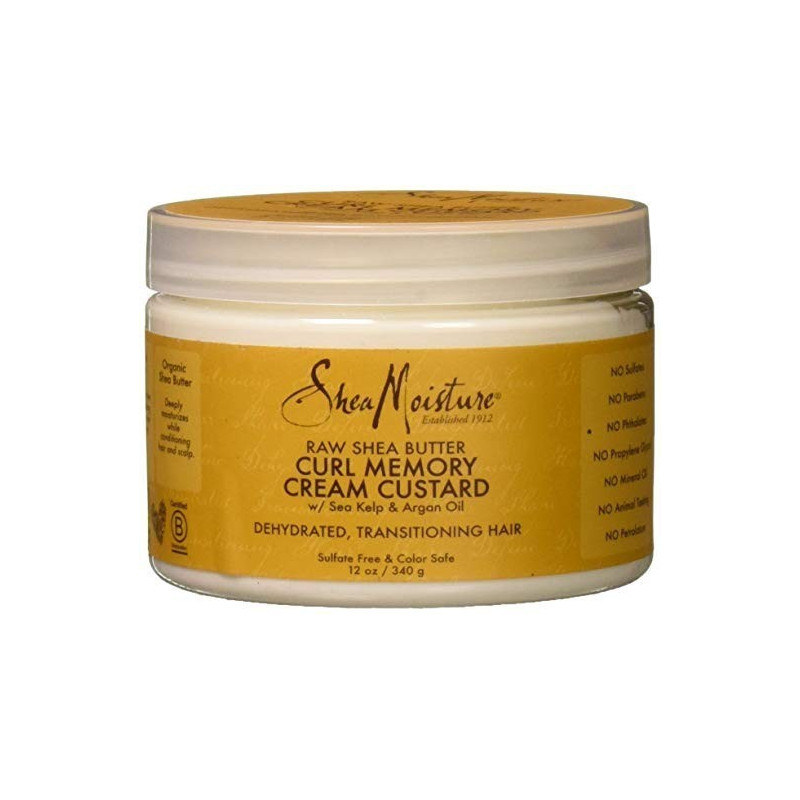 Shea Moisture Raw Butter Curl Memory Custard Cream for, 12