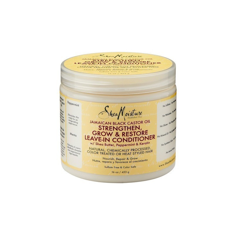 Shea Moisture Jamaican Black Castor Oil Strengthen, Grow & Restore Leave-In Conditioner 312g