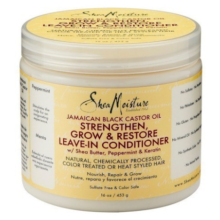 Shea Moisture Jamaican Black Castor Oil Strengthen, Grow & Restore Leave-In Conditioner 312g
