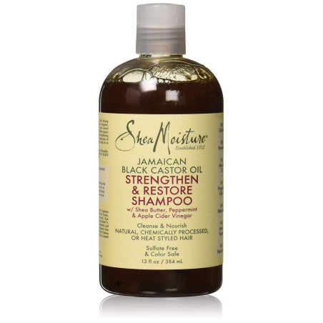 Shea Moisture Jamaican Black Castor Oil Strengthen, Grow And Restore Shampoo f - 13 oz