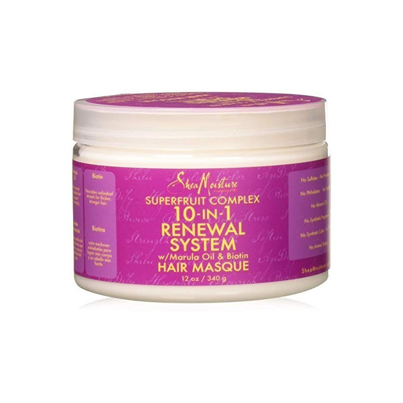 Shea Moisture Superfruit Complex 10-In-1 Renewal System Hair Masque  12 oz.