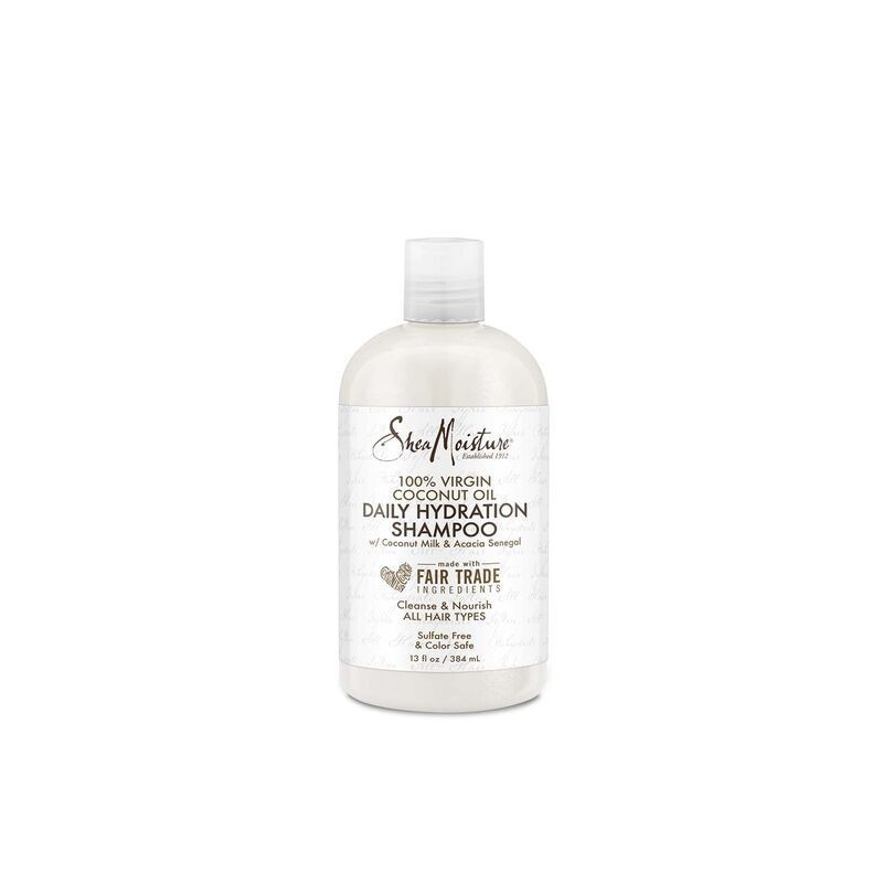 Shea Moisture 100% Virgin Coconut Oil Daily Hydration Shampoo 13 oz