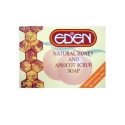 Eden Natural Honey And Apricot Scrub Soap 150 g