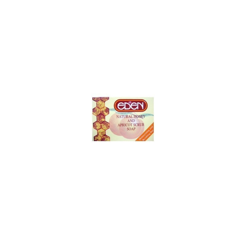 Eden Natural Honey And Apricot Scrub Soap 150 g