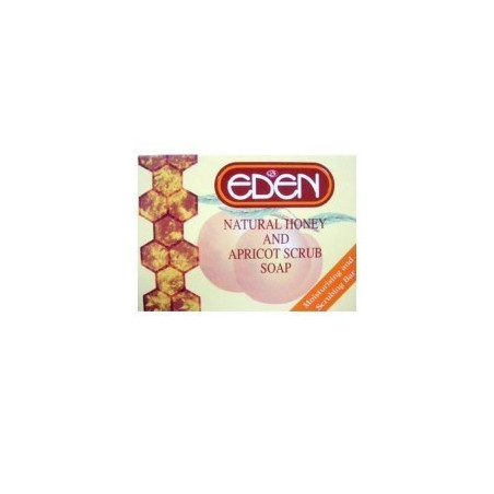 Eden Natural Honey And Apricot Scrub Soap 150 g