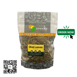 Dried Okazi (Wild Spinach Leaves) 100g by African Farm & Gardens (AFG)