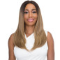 Janet Collection Premium Fiber Extended Deep Part Lace Front Wig - NUNU 2