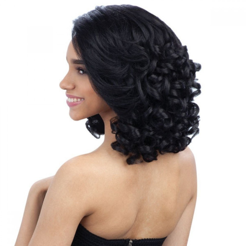 FreeTress Equal Synthetic Hair Wig Invisible L Part Miami (1B)