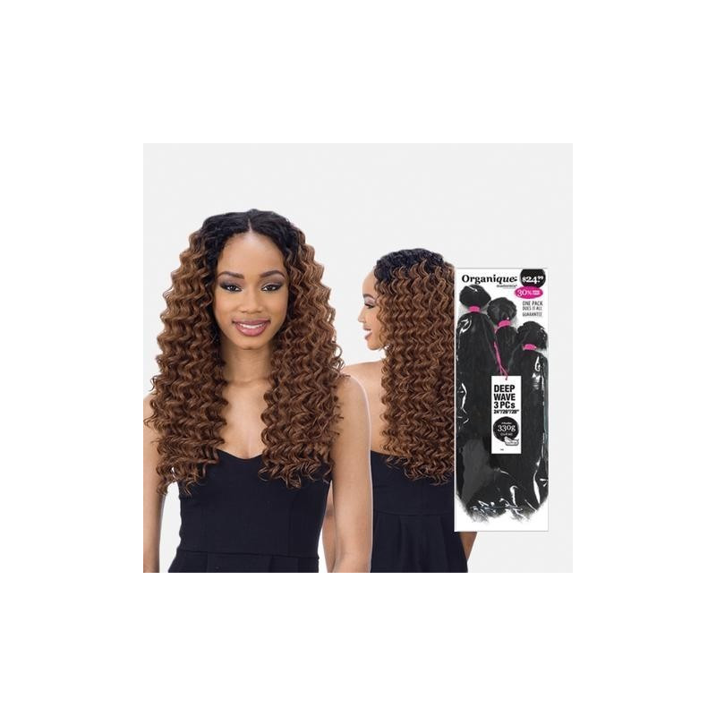 Freetress Organique Deep Wave Mastermix Bundle Hair 3pcs 2