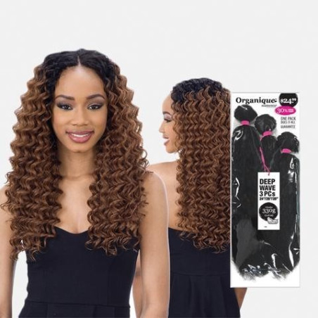Freetress Organique Deep Wave Mastermix Bundle Hair 3pcs 2