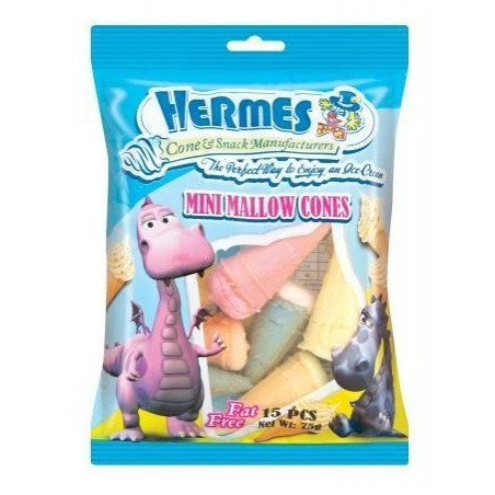 Hermes Mini mallow cones
