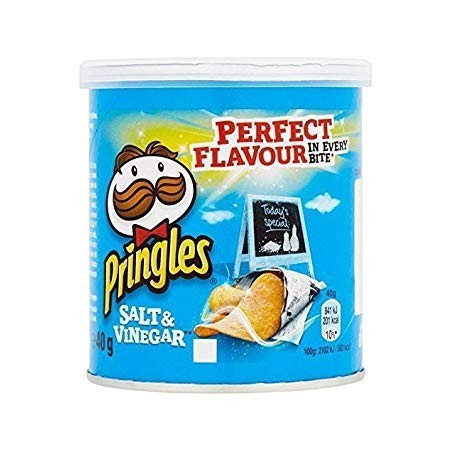 Pringles salt and vinegar 40g