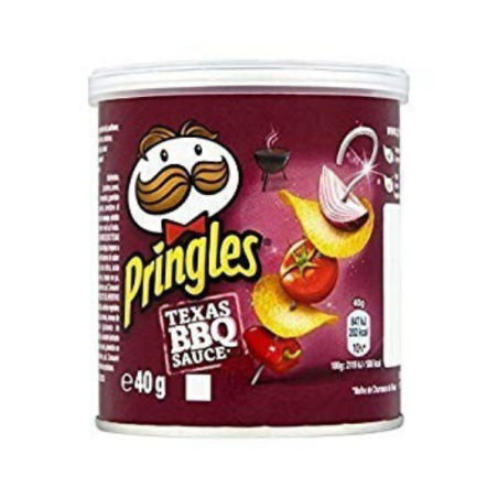 Pringles Hot Smokin' BBQ RIBS 165g - Delivered in Dubai & UAE by OJAMEA.COM