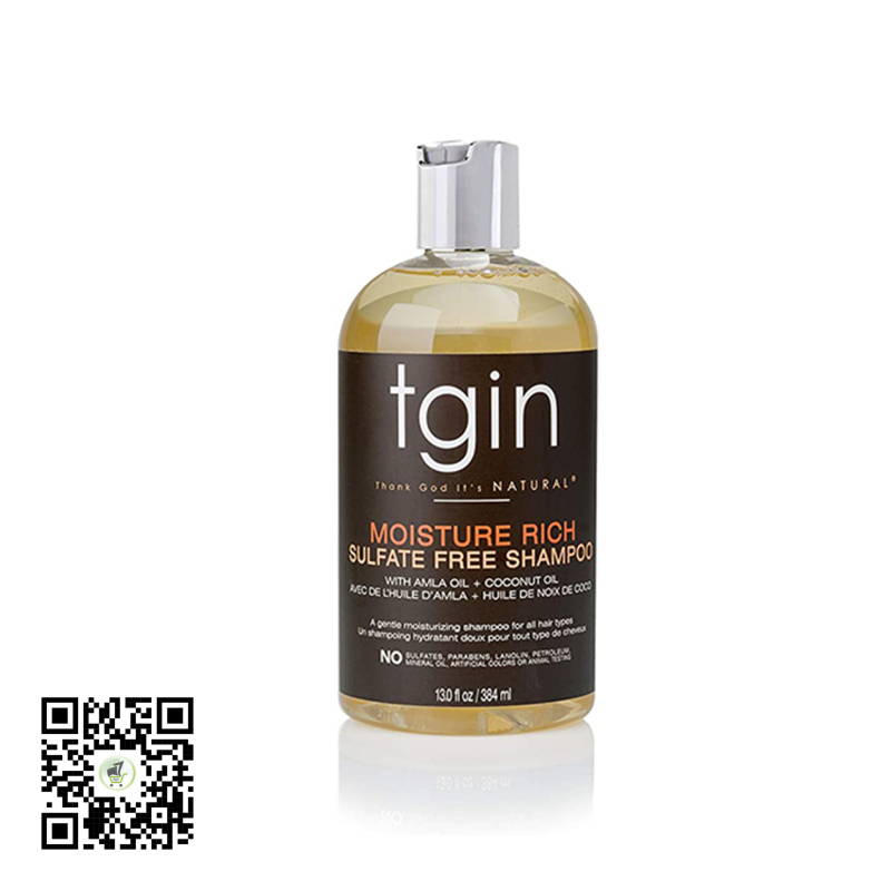 Tgin Moisture Rich Sulfate Free Shampoo 13OZ