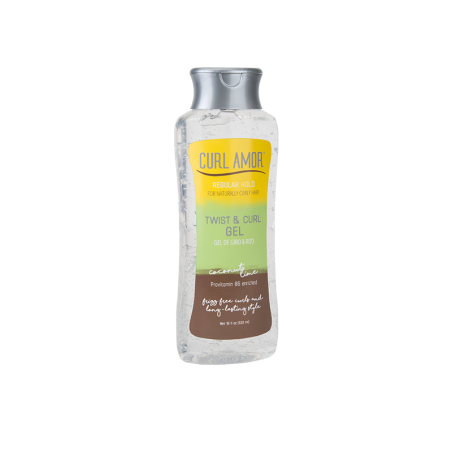 Curl Amor Coconut Lime Twist & Curl Gel Regular Hold 16.5OZ