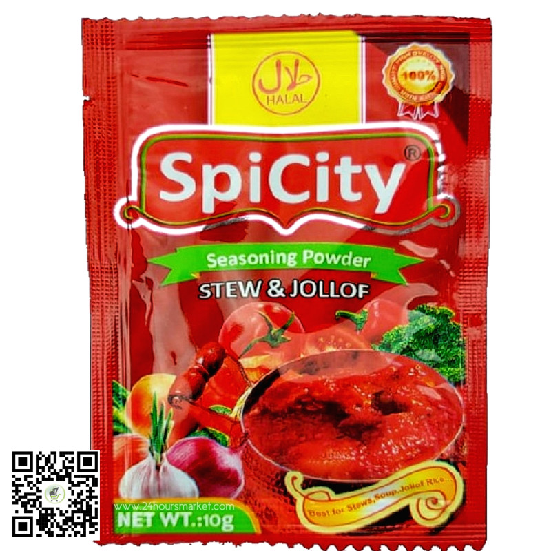 SpiCity Seasoning Powder Stew & Jollof 10g