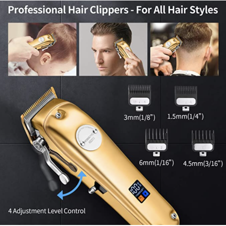 Roziahome HQ2215 Rechargeable Hair Clippers for Men Cordless
