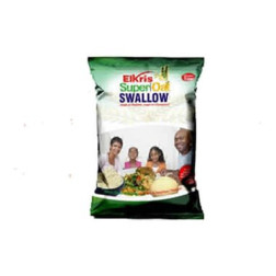Elkris SuperOats Swallow is made from organic White whole oat, grow...