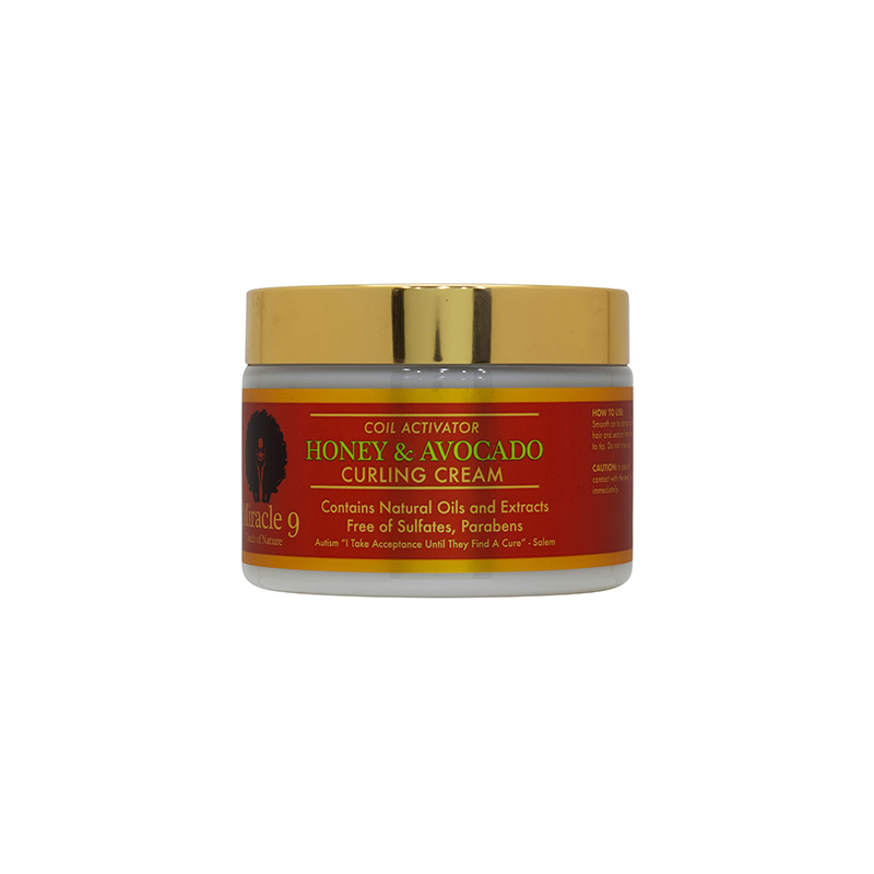 Coil Activator Honey & Avocado Curling Cream 12oz