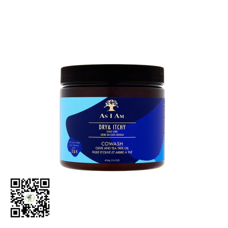 As i Am Dry & Itchy Scalp Care CoWash 16oz