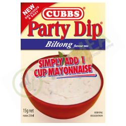 cubbs party dip biltong 15g